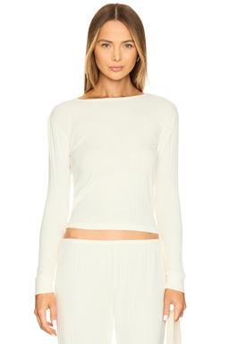 Pointelle Long Sleeve