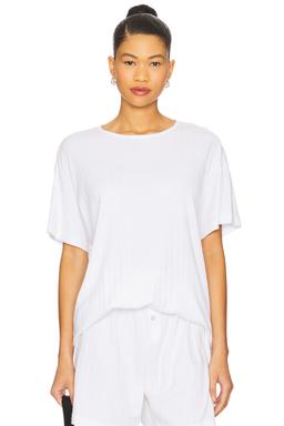 Pointelle Oversized Tee