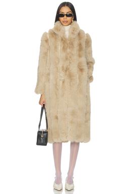 Lux Faux Fur Coat