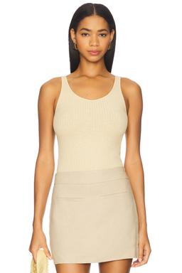 Military Rib Slim Tank Top