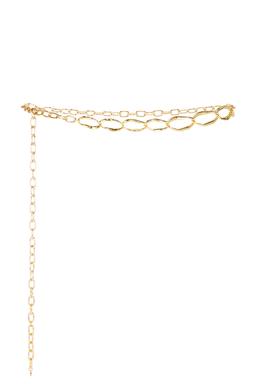 Hammered Oval Link Chain Belt