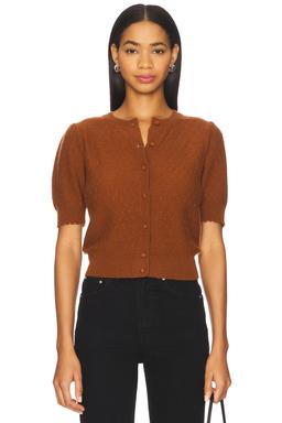 The Cashmere Pointelle Cardi