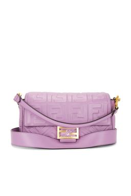 Fendi FF 1974 Embossed Re-Edition Baguette Shoulder Bag