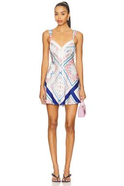 Summer Scarf Mini Dress