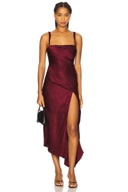 Carla Jacquard Midi Dress