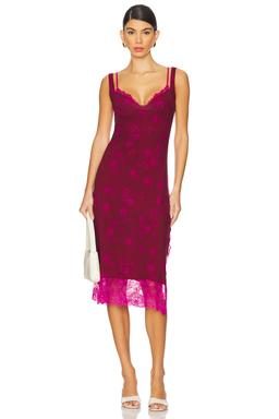 x REVOLVE Party Crasher Midi Slip