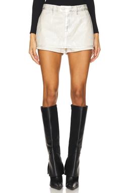 x We The Free Galivanting Metallic Skort