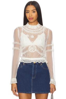 x REVOLVE Forever Romance Blouse