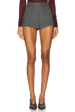 Paula Melange High Waisted Hot Short