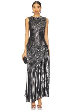 Fossil Metallic Dress