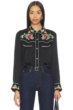 The Heirloom Rose Western Shirt