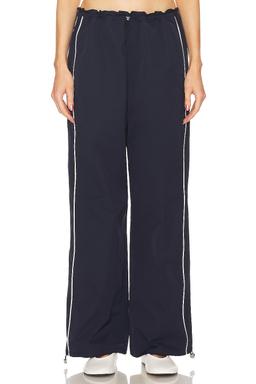 Cinched Waist Wide Leg Pant