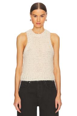 Open Stitch Knit Tank