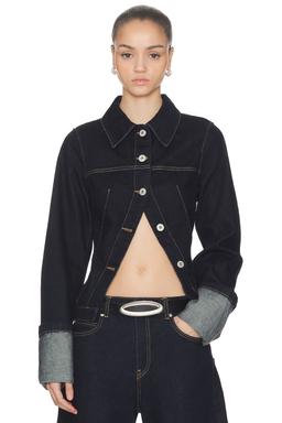 Cinch Back Trucker Jacket