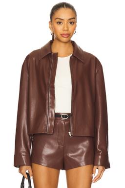 x REVOLVE Rapha Faux Leather Jacket