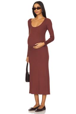 The Long Sleeve Rib Dress