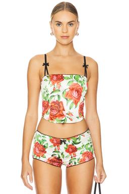 Satin Corset With Bra