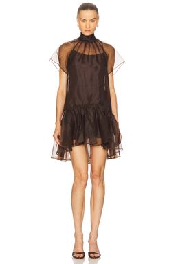 Beaux Tiered Mini Dress