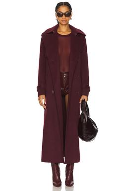 Rumi Belted Long Coat