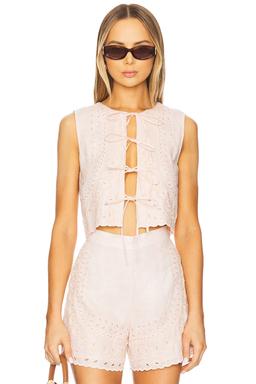 Aurora Embroidered Vest