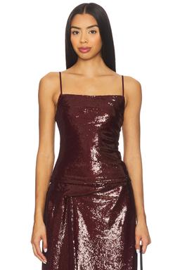 Sequin Column Tank Top