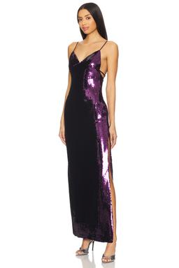 Sequins Long Dress