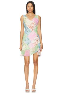 Roberta Chiffon Mini Dress