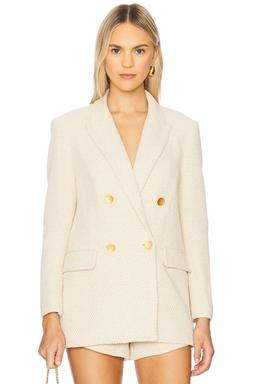 Riva Knit Double Breasted Blazer