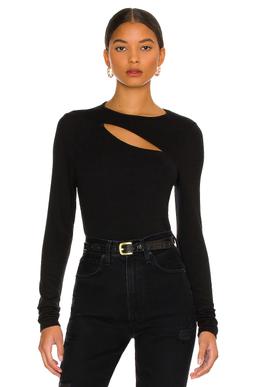 Verge Peek A Boo Long Sleeve Top
