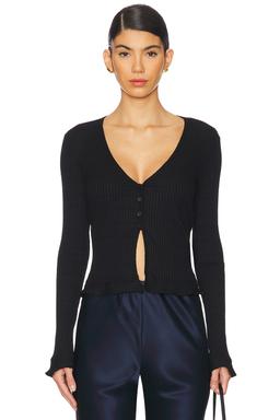 Cropped Cardi Top