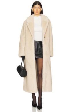 Darelle Faux Fur Maxi Coat