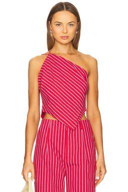 Claudine Asymmetrical Top