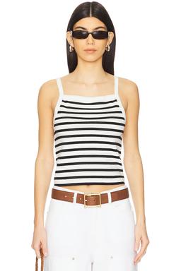 Striped Cropped Tank