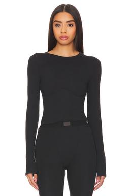 Soft Modal Rib Underpin Long Sleeve