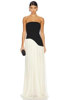Alice Strapless Gown