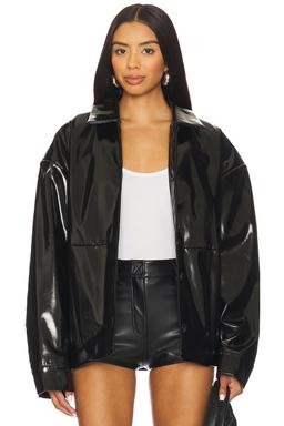 Stella Faux Leather Jacket