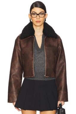 Lexi Faux Leather Jacket