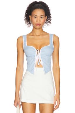 Amelie Tie Front Top