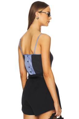 Mixed Media Cable Cami