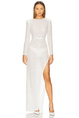 Beaded Embellished Maxi Dress