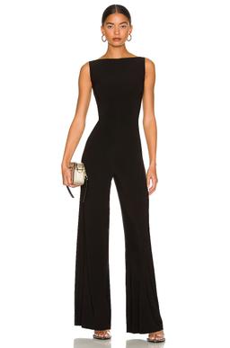 Sleeveless X Straight Leg Jumpsuit