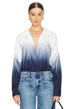 Super Oversized Boyfriend Shirt Bodysuit
