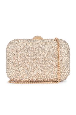 Casey Hot Fix Encrusted Clutch