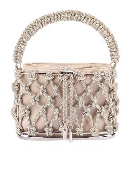 Amelia Crystal Cage Bag