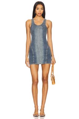 Denim Mini Dress
