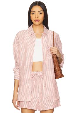 Air Linen Boyfriend Shirt