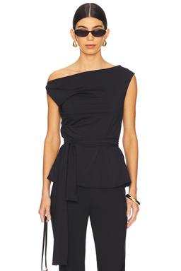 Off-Shoulder Wrap Top