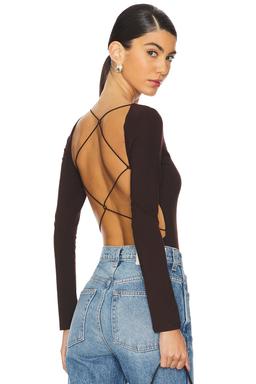 Cross Back Bodysuit