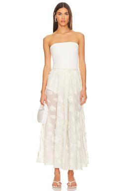 Strapless Maxi Dress