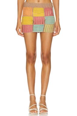 Edith Patchwork Skirt